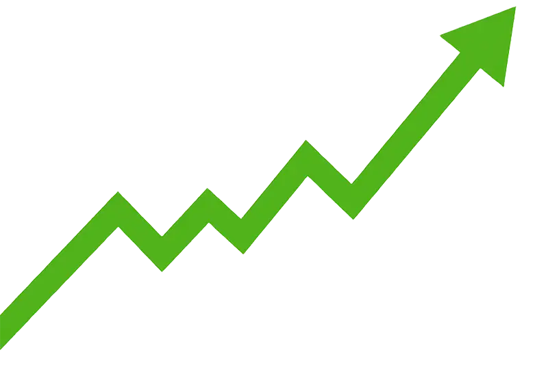 Pfeil nach oben Grafik